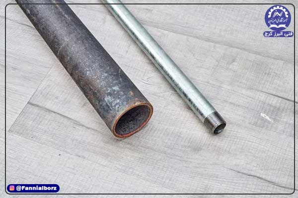 لوله فولادی گالوانیزه و چدن
