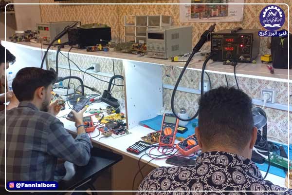 آموزش تعمیرات برد الکترونیکی در کرج