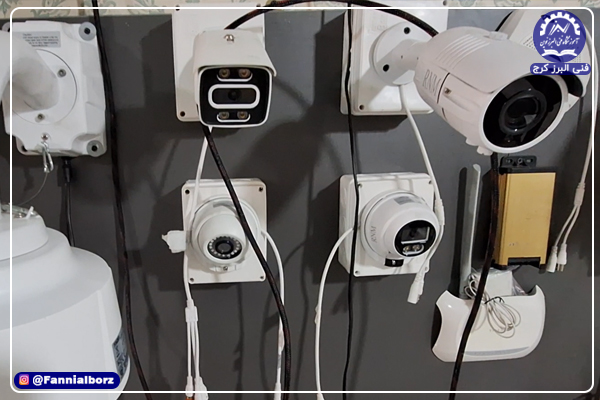 دوربین مدار بسته در برق ساختمان درجه 1 در کرج